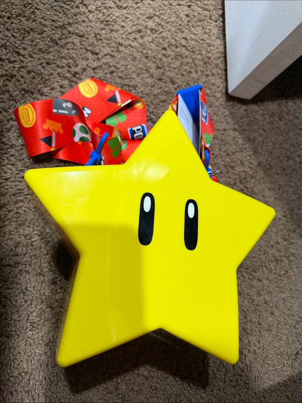 The Super Mario Universal Star Popcorn Bucket.
